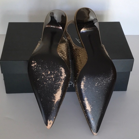 Via Spiga python slingback - Picture 6 of 8